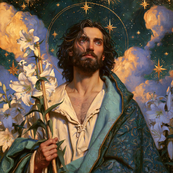 Saint Joseph – Symbolist · Square no. 1
