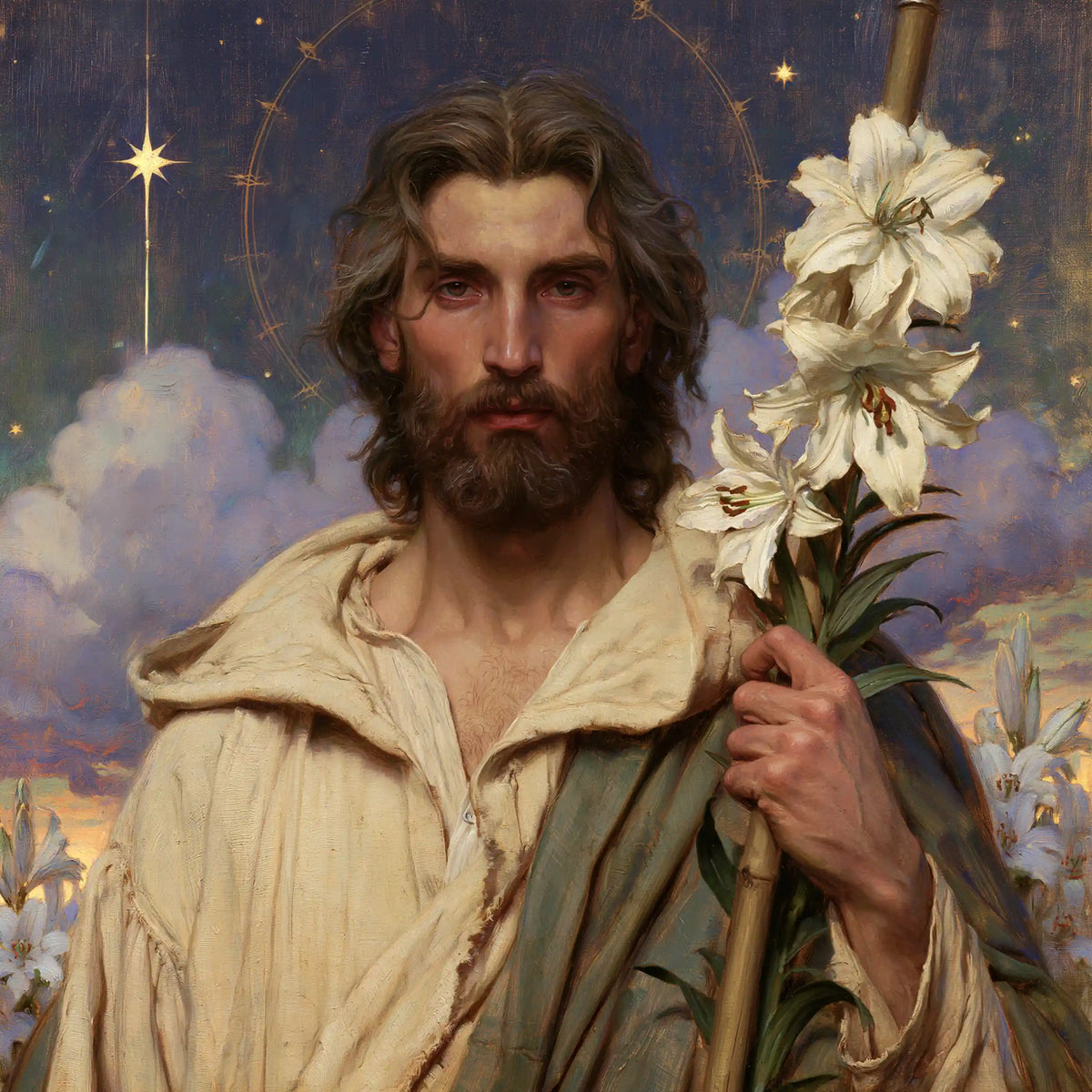 Saint Joseph – Symbolist · Square no. 8