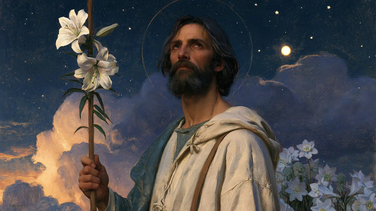 Saint Joseph – Symbolist · Landscape no. 14