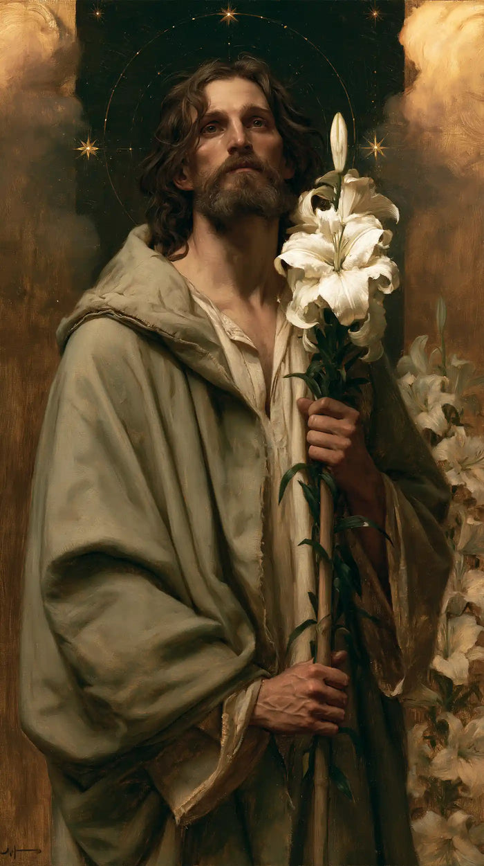 Saint Joseph – Symbolist · Portrait no. 3