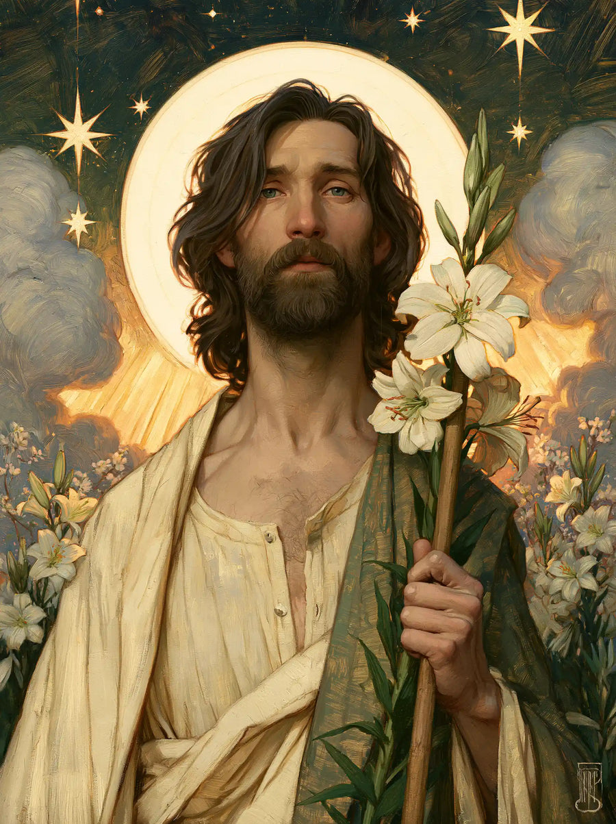 Saint Joseph – Symbolist · Portrait no. 10
