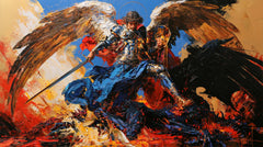 Saint Michael the Archangel – Expressionist · Landscape no. 15