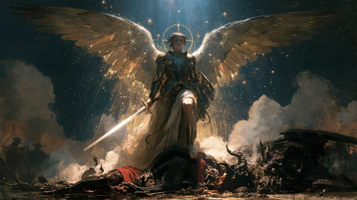 Saint Michael the Archangel – Symbolist · Landscape no. 12