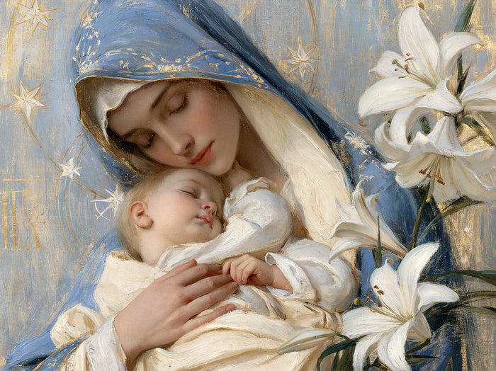 The Virgin and Child — Slumber Beside the White Spray