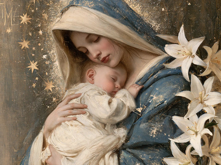 The Virgin and Child — The Little Refuge in the Constellated Mantle