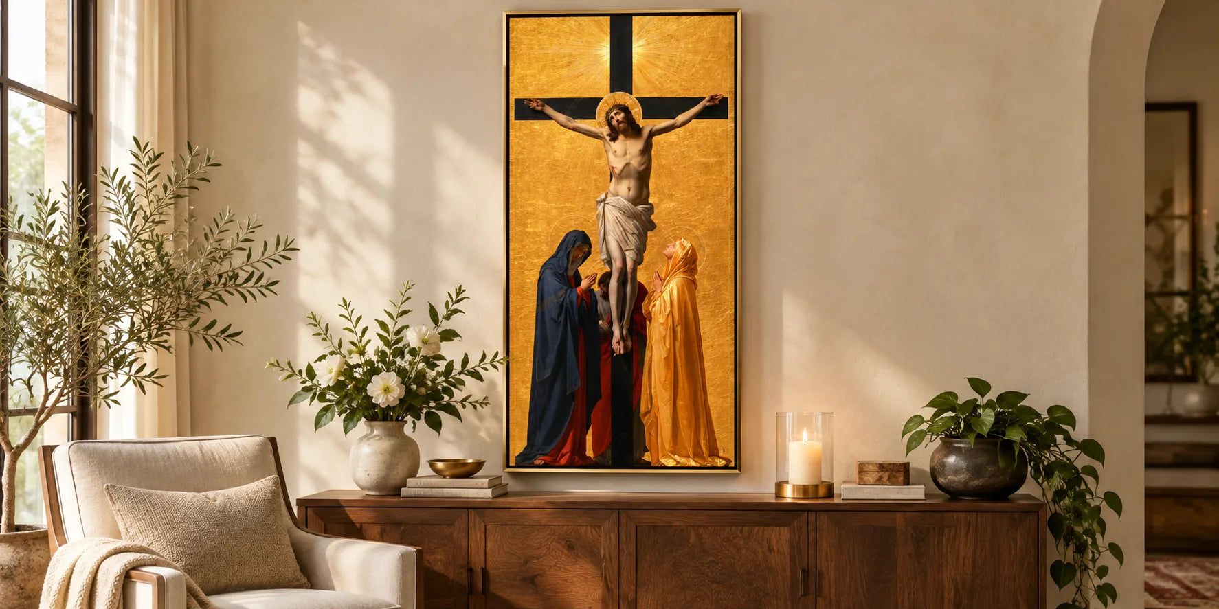 The Crucifixion - Impressionist