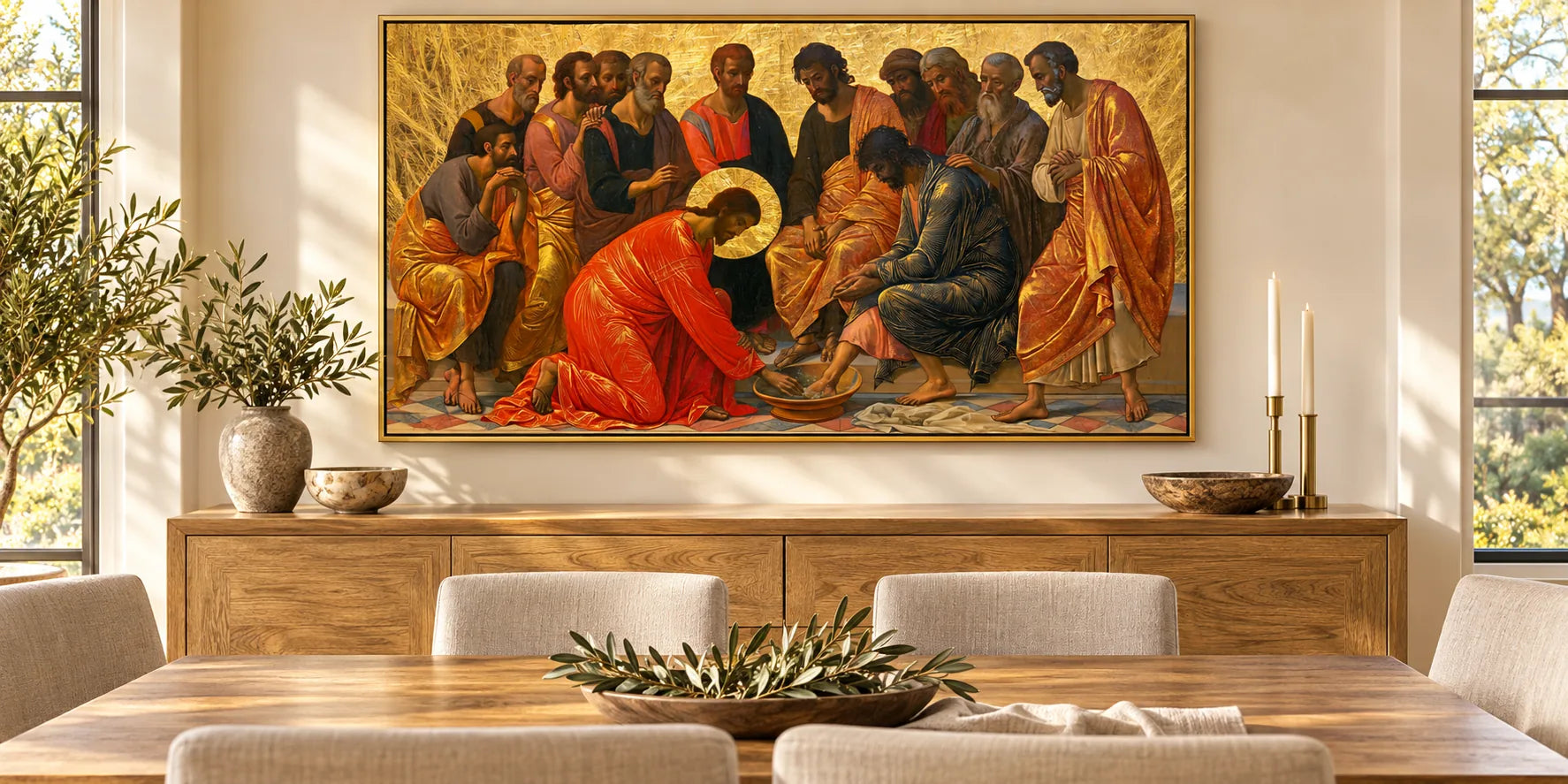 Foot washing